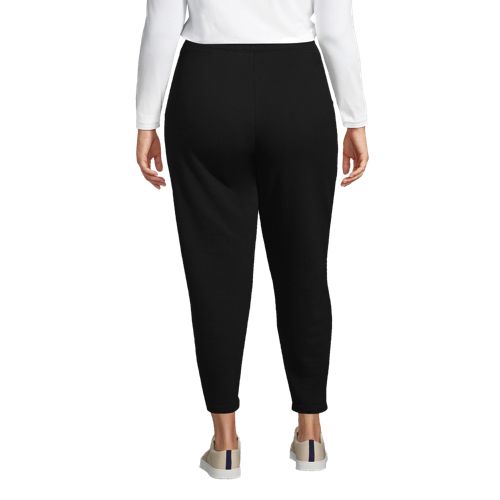 Lands' End Petite Serious Sweats Ankle Sweatpants - Macy's