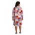 Women's Plus Size Cotton Poplin Button Front Shirt Dress, Back