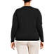 Women's Plus Size Fine Gauge Cotton Cardigan Sweater, Back