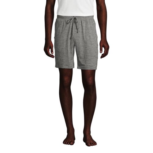 Men's Stretch Jersey Lounge Shorts Lands' End