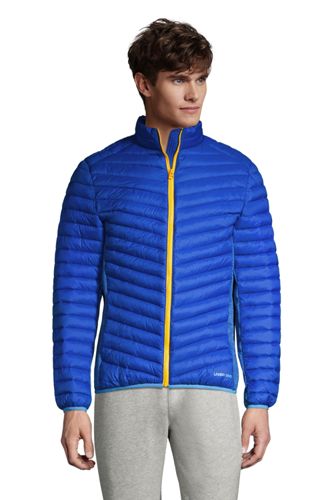 Lands End Men's Insulated Down Alternative Thermoplume Jacket