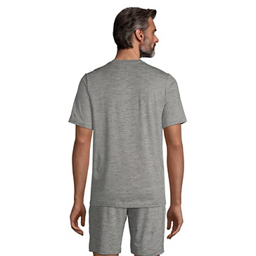 Kurzärmeliges Komfort-Henley-Shirt für Herren im Classic Fit image number 1