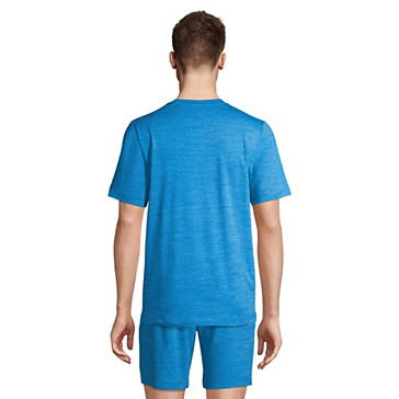 Kurzärmeliges Komfort-Henley-Shirt für Herren im Classic Fit image number 1
