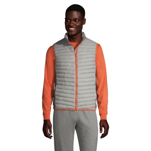 Ultra light outlet down gilet mens