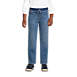 Boys Iron Knee Stretch Pull On Denim Jeans, Front
