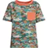 Boys Pattern Slub Tee, Front
