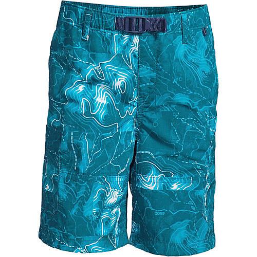 Boys Cargo Shorts With Adjustable Waist | Lands' End