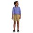 Boys Long Sleeve Poplin Shirt, alternative image