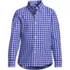 Boys Long Sleeve Poplin Shirt, Front