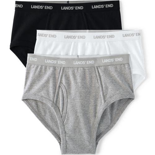 Men's Knit Briefs Pack Lands' End