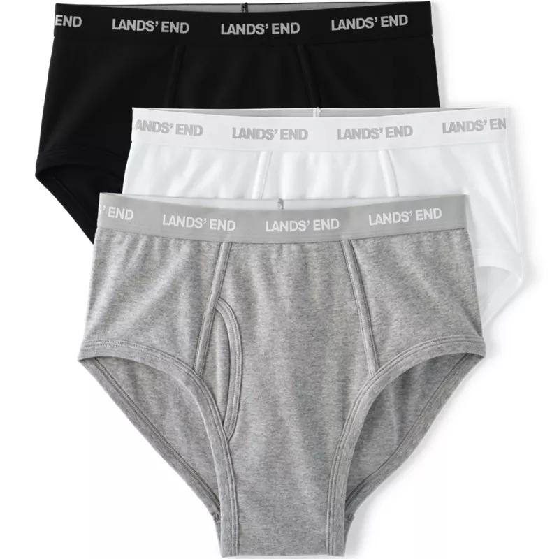 Men's Knit Briefs 3 Pack, Front