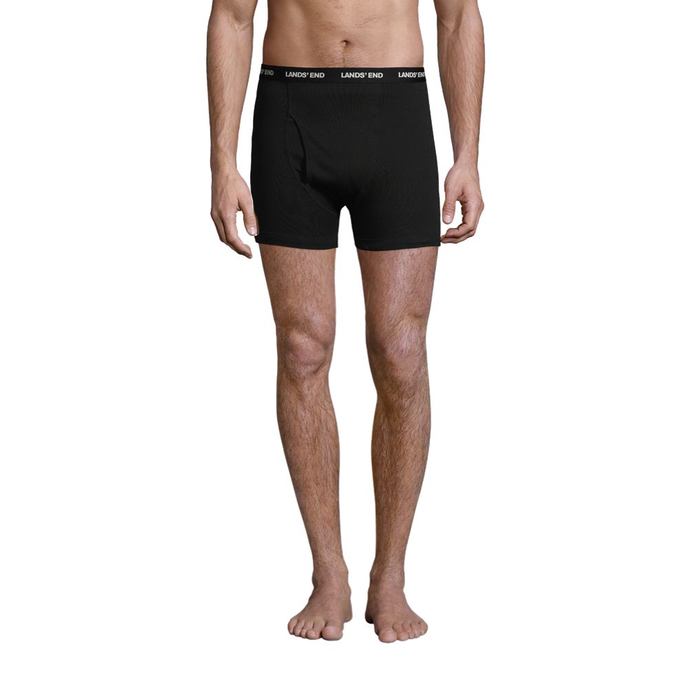 Men’s Rib Knit 100% Cotton Boxer