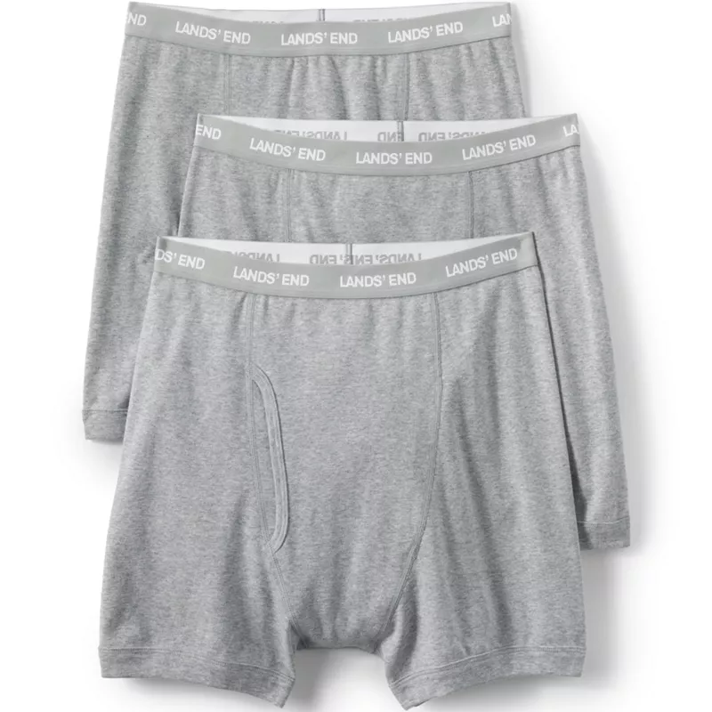 Men's Tall 3 Pack Knit Boxer Briefs, Front