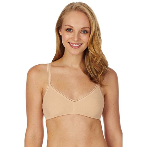 ON GOSSAMER 2-pack Cabana Cotton Bralettes - Blk/ Grey