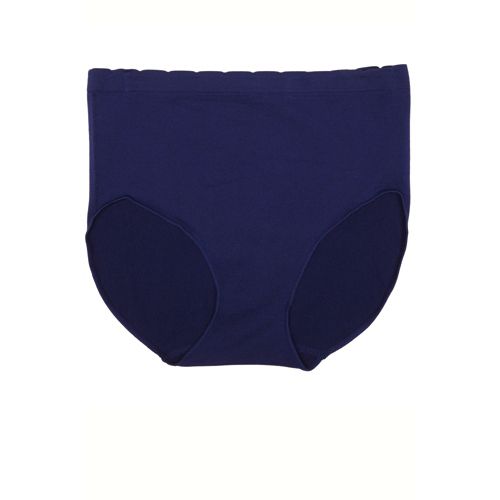 Ellen Tracy Women's Seamless Curves Floral Full Brief Underwear