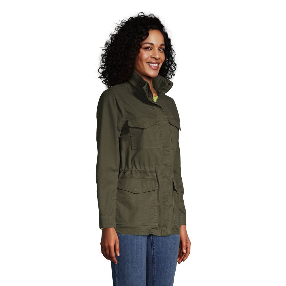 Ladies cotton shop utility jacket