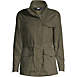Women's Cotton Hooded Jacket with Cargo Pockets, Front