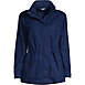 Women's Petite Cotton Hooded Jacket with Cargo Pockets, Front