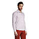 Men's Untucked Traditional Fit Straight Collar No Iron Pinpoint Shirt, alternative image