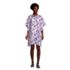 Women's Cotton Poplin Button Down Kaftan Shirt Dress Swim Cover-up, Front