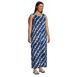 Women's Plus Size Cotton Jersey Sleeveless Swim Cover-up Maxi Dress, alternative image