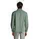 Men's Traditional Fit Textured Camp Collar Long Sleeve Shirt, Back