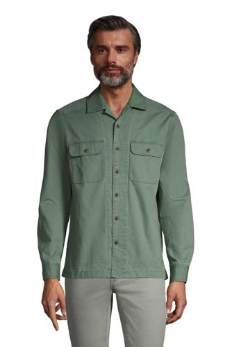 camp collar long sleeve shirt