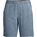 Women's Mid Rise Elastic Waist Pull On 10" Knockabout Chino Bermuda Shorts, Front