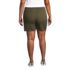 Women's Plus Size Pull On 7" Chino Shorts, Back