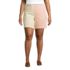 Women's Plus Size Pull On 7" Chino Shorts, Front