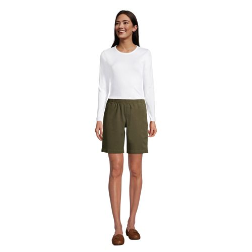 Bermuda Chino Stretch Facile à Enfiler, Femme Stature Standard image number 3