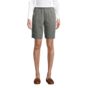 Women's Mid Rise Elastic Waist Pull On 10" Chino Bermuda Shorts
