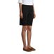 Women's Mid Rise Elastic Waist Pull On 12" Chino Bermuda Shorts, alternative image