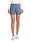Chino-Shorts mit Dehnbund CHAMBRAY, 18 cm für Damen