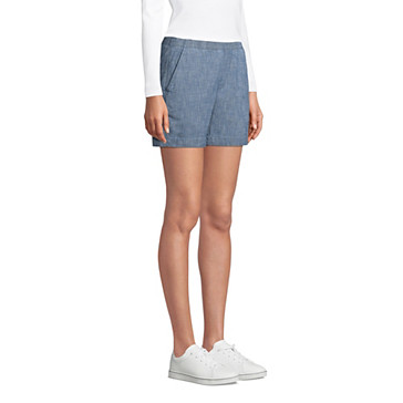 Chino-Shorts mit Dehnbund CHAMBRAY, 18 cm für Damen image number 2