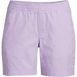 Women's Mid Rise Elastic Waist Pull On 7" Chino Shorts, Front
