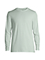 T-Shirt en Coton Supima à Manches Longues, Homme Stature Standard