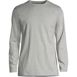 Men's Big and Tall Long Sleeve Cotton Supima Tee, Front