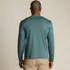 Men's Long Sleeve Cotton Supima Tee, Back