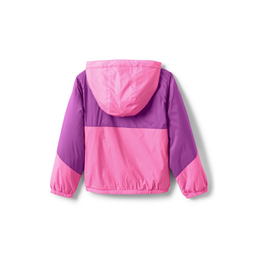 Pink on sale pullover windbreaker