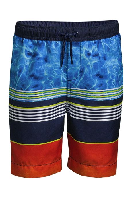 Tropical Palm Tree Young Men Summer Casual Shorts Custom Quick Dry Swim Trunks 