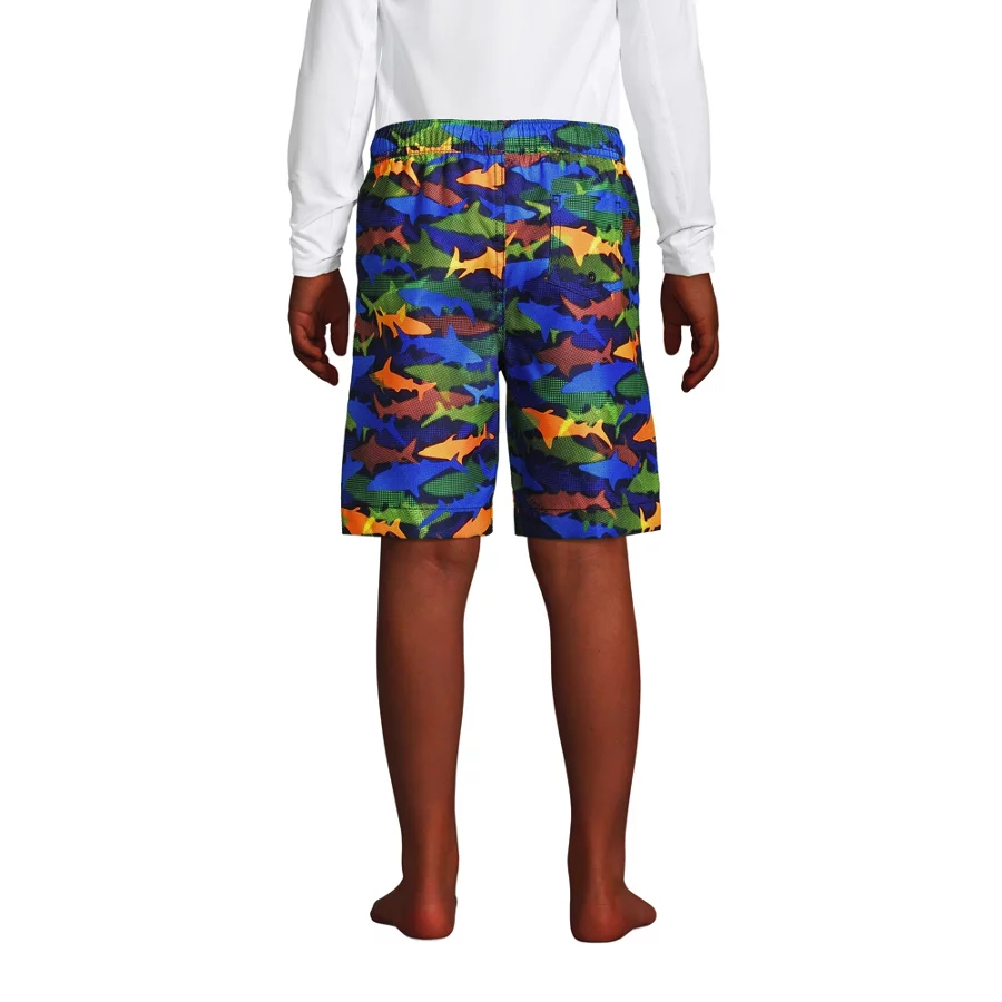 Boys' Printed Volley Swim Trunks