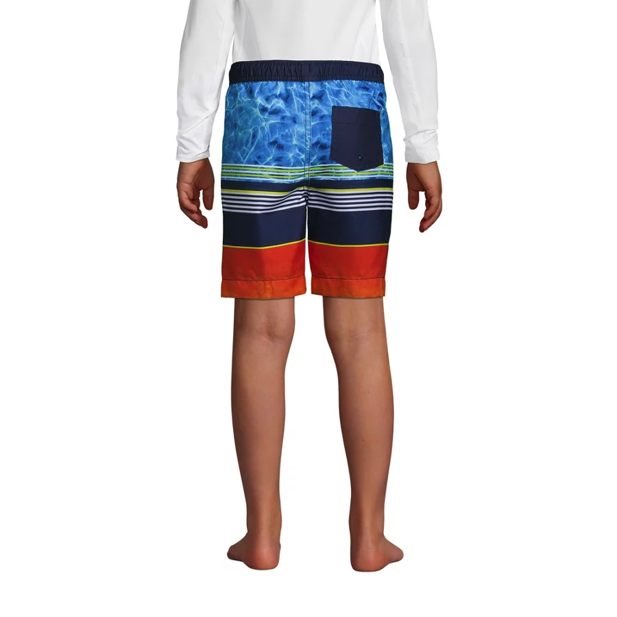 Boys' Printed Volley Swim Trunks view 3