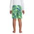 Boys Husky Printed Volley Swim Trunks, Back
