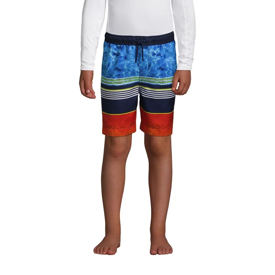 Boys' Printed Volley Swim Trunks view 2