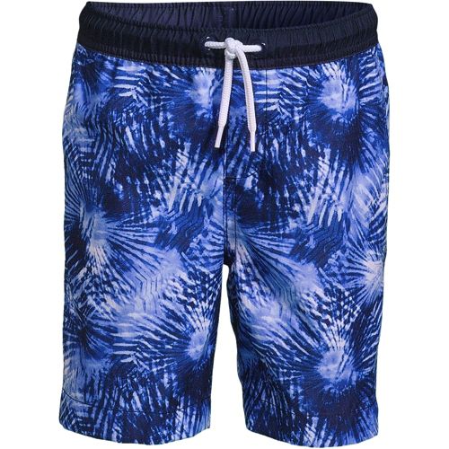 Lands' End Boys Printed Volley Swim Trunks 