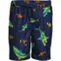Boys Husky Printed Volley Swim Trunks, Front