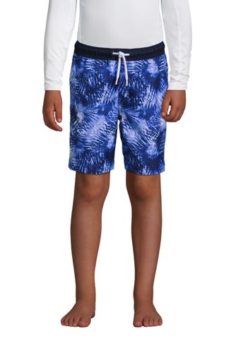 Tropical Palm Tree Young Men Summer Casual Shorts Custom Quick Dry Swim Trunks 