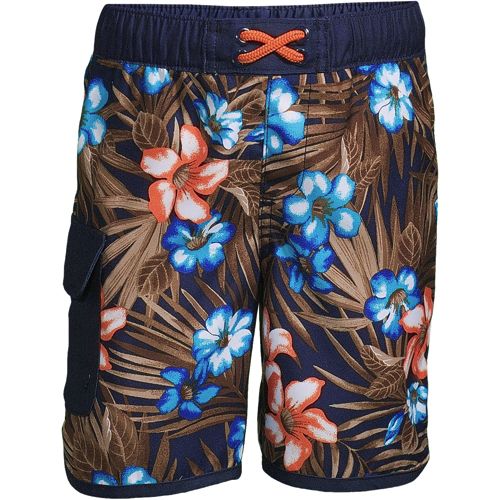 Boys 2-20 Lands' End Seersucker Swim Trunks in Regular, Slim & Husky