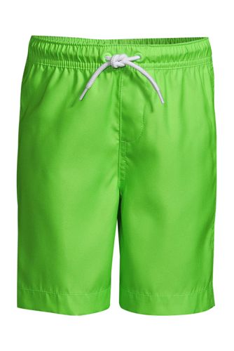 Lands' End Boys Printed Volley Swim Trunks 